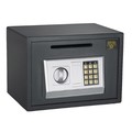 Fleming Supply 7875 Fleming Supply Lock and Safe Digital Depository Safe 0.67 CF Cash Drop Safes Heavy Duty 368772EBL
